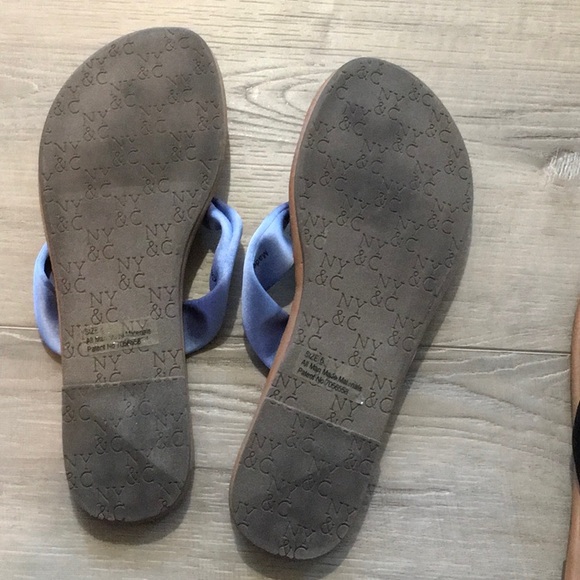 2 pair of NY&C Sandals Size 6 - Picture 7 of 7